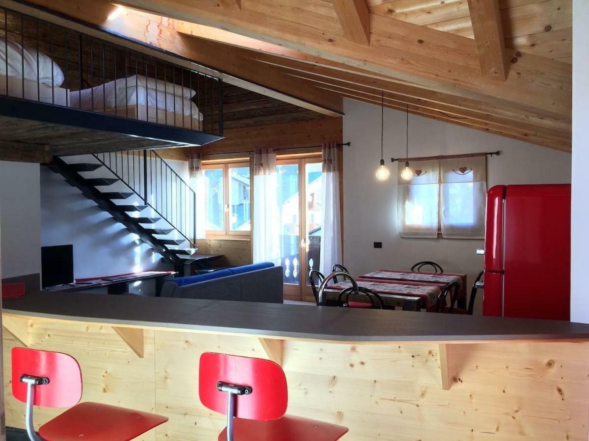 Pista Stelvio Loft Lumiere Apartment บอร์มิโอ ภายนอก รูปภาพ