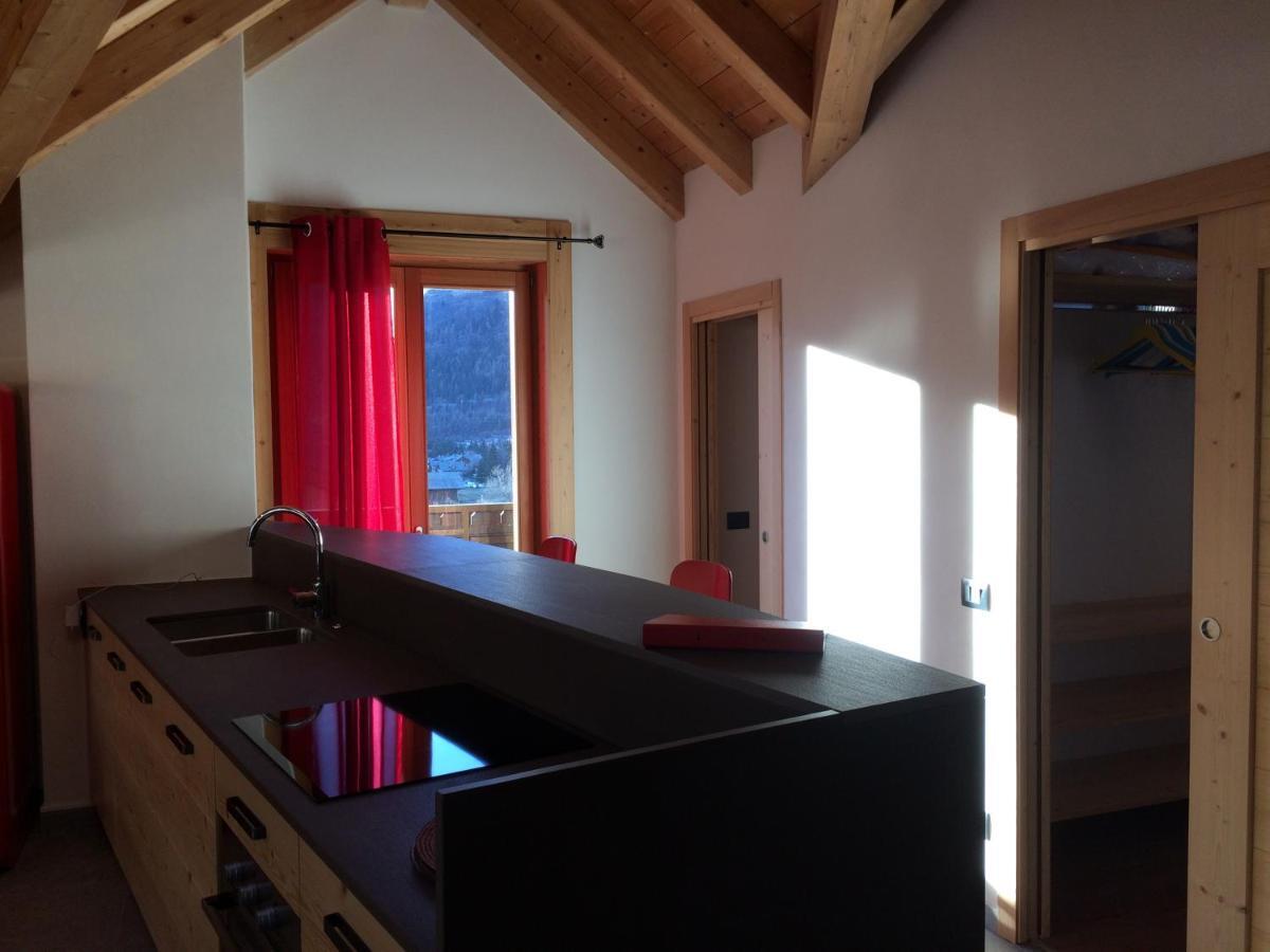 Pista Stelvio Loft Lumiere Apartment บอร์มิโอ ภายนอก รูปภาพ