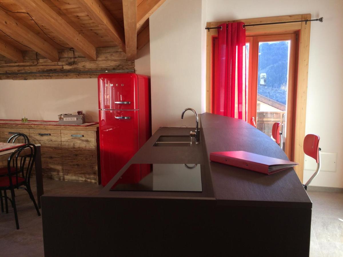 Pista Stelvio Loft Lumiere Apartment บอร์มิโอ ภายนอก รูปภาพ